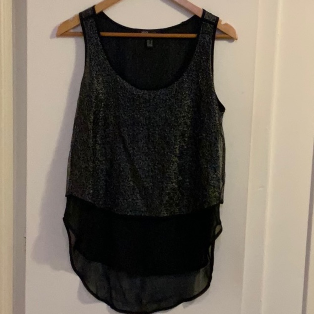 MNG casual Extra small sleeveless top tank for nigh or weeding.